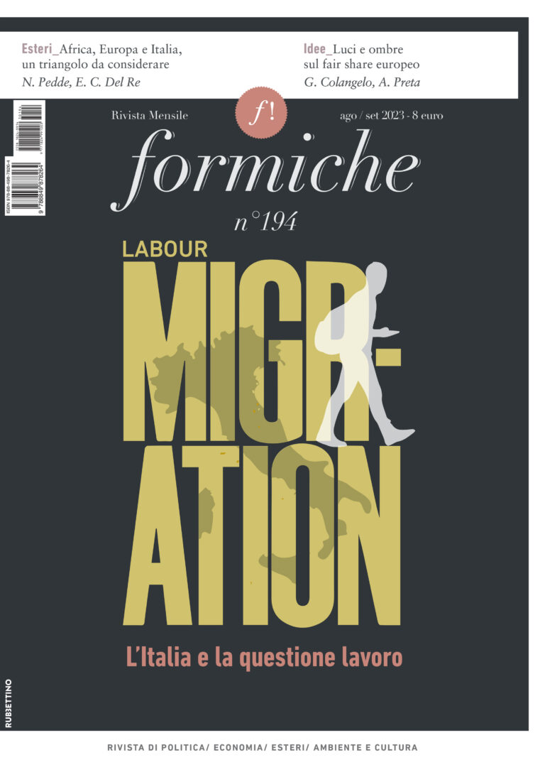 Labour migration. L’Italia e la questione lavoro