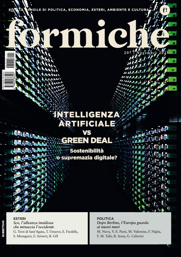 Intelligenza artificiale vs Green deal. Sostenibilità o supremazia digitale?